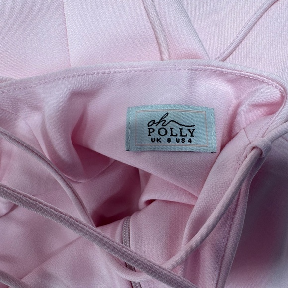 Oh Polly -Cassandra Ruffle- Detail Corset Mini Dress - Size 4. - Picture 14 of 16